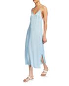 V-neck Midi