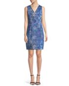 Emory Graphic-print Sleeveless Dress