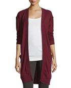 Oversized Long-sleeve Cardigan,