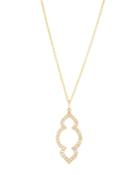 14k Diamond Moroccan Pendant Necklace