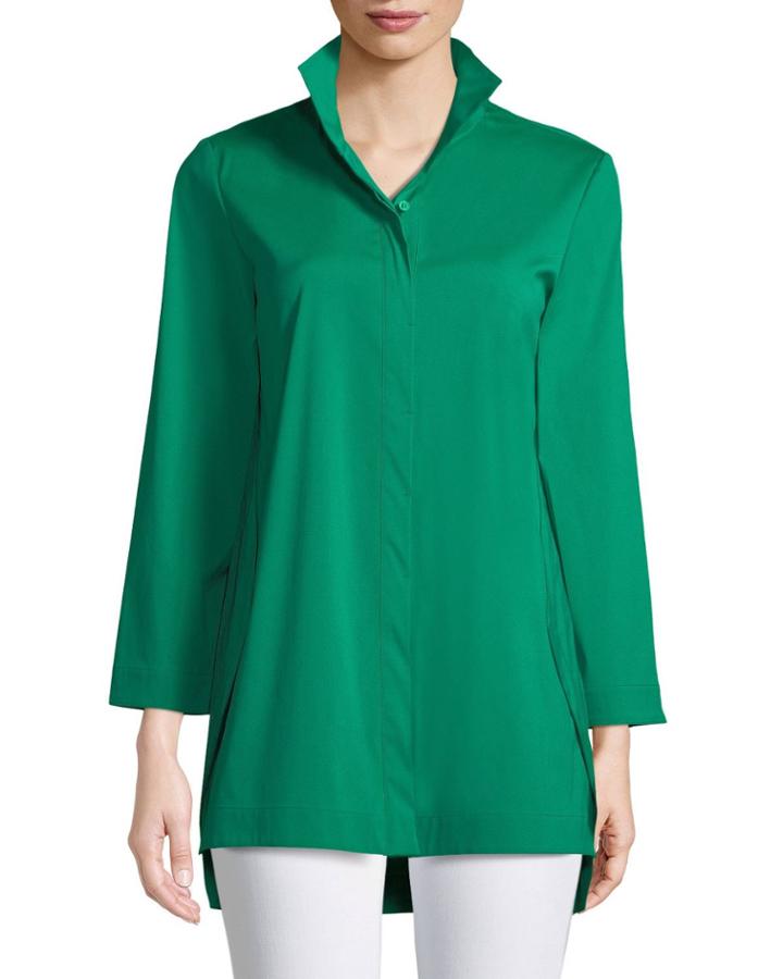 Marla Triangle-seam Blouse