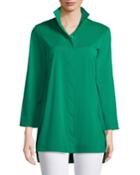 Marla Triangle-seam Blouse