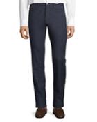 5-pocket Chino Flat-front Trousers