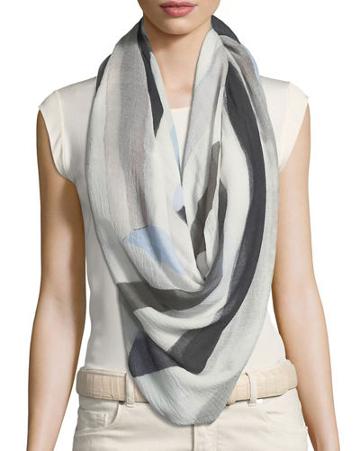 Maze Square Soft-knit