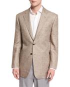 Marin Three-button Jacket, Tan