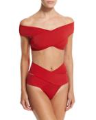 Lucette Off-the-shoulder Two-piece