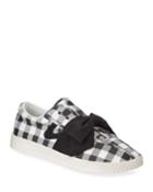 Nylite Gingham Bow Low-top