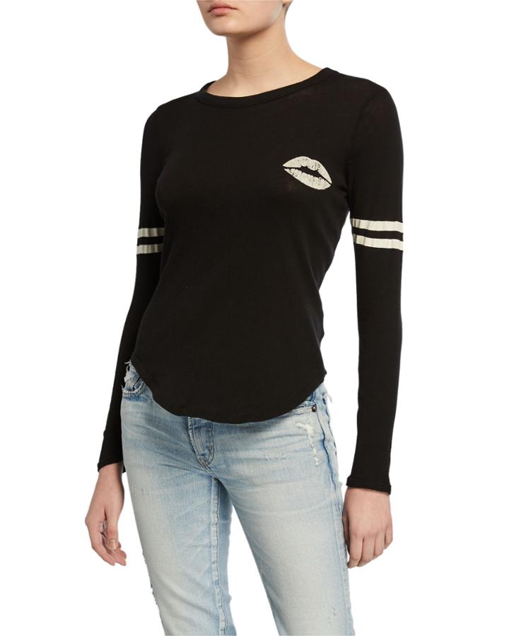 Kiss Graphic Long-sleeve