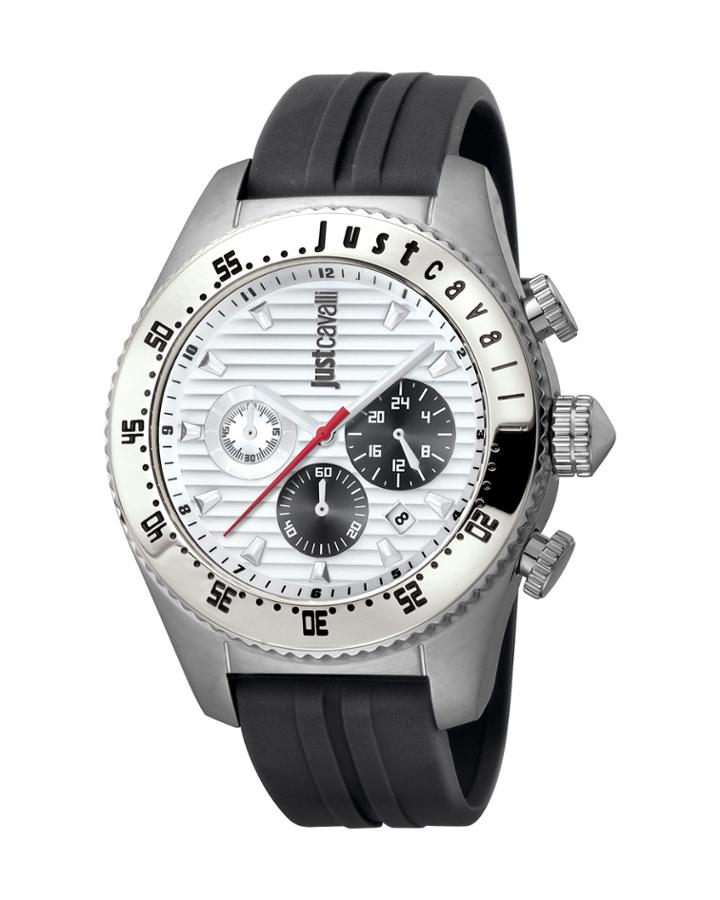 Men's Sport 45mm Chronograph Watch With Silicone