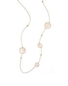 Blanca Long Disc-station Necklace