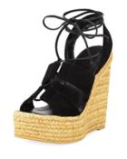 Suede Platform Espadrille