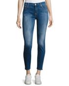 The Ankle Skinny Jeans, Blue