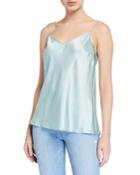 Cicely Silk Camisole W/ V-back