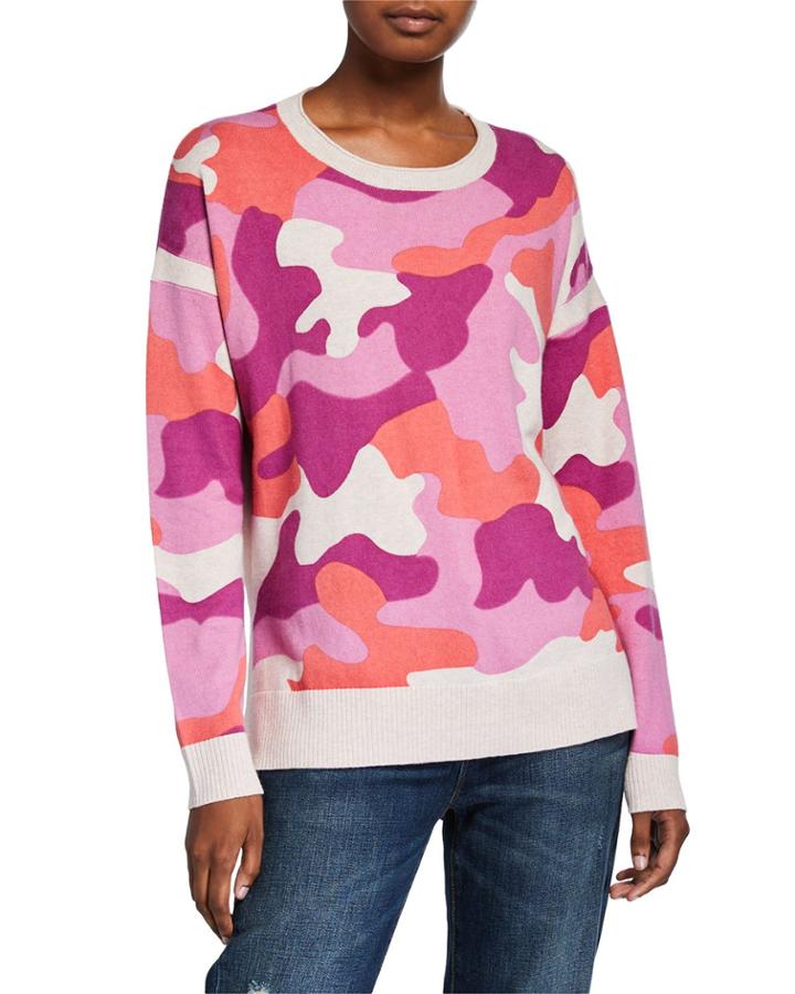 Camo Cashmere-blend
