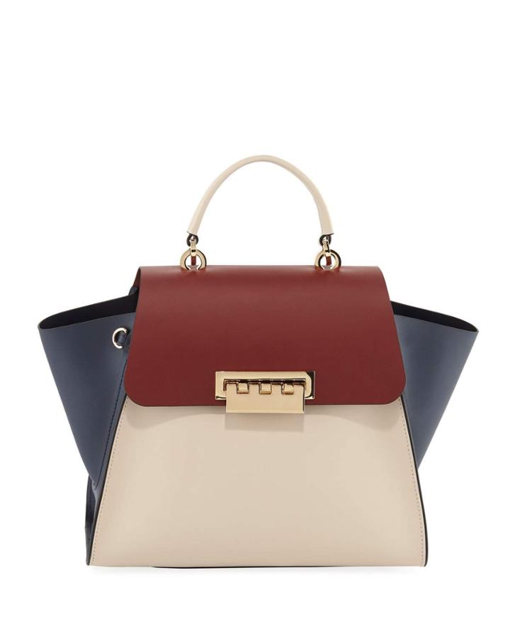 Eartha Iconic Colorblock Top-handle Bag - Rose Hardware