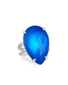 Wonderland Teardrop Stone Ring, Blue