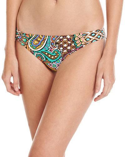 Madagascar Shirred-side Swim Bottom,