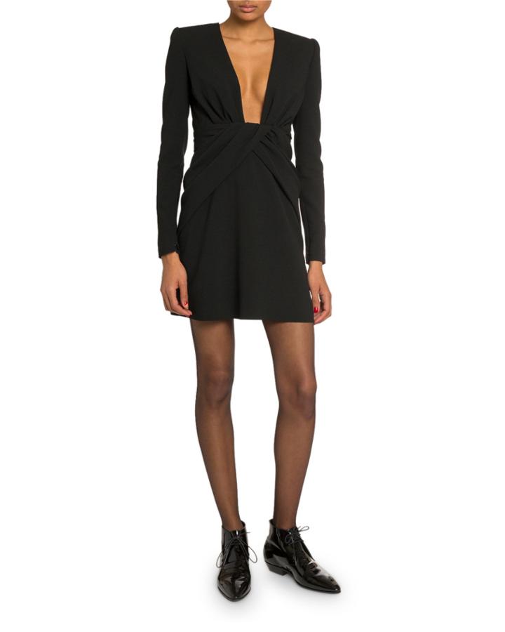 Deep-v Wrapped Waist