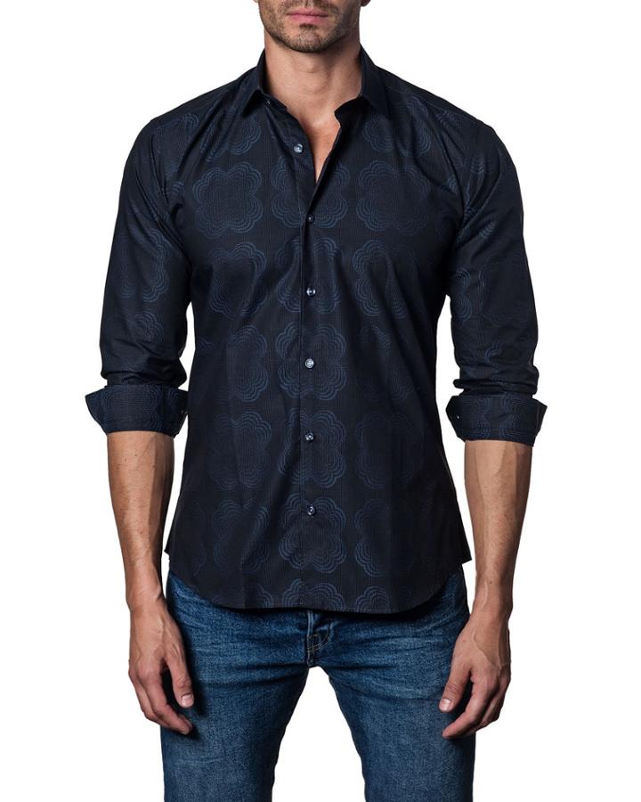 Men's Semi-fitted Jacquard-design