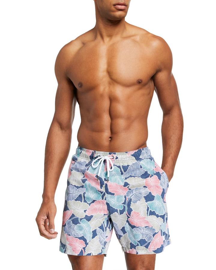 Men's Leaf-print