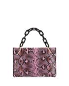 Chill Snake-print Clutch Bag