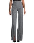 Straight-leg Suiting Pants W/ Front