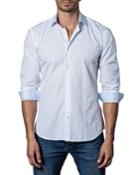 Men's Semi-fitted Polka-dot Jacquard