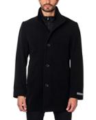 Milan 1a Wool-cashmere Bibbed Coat