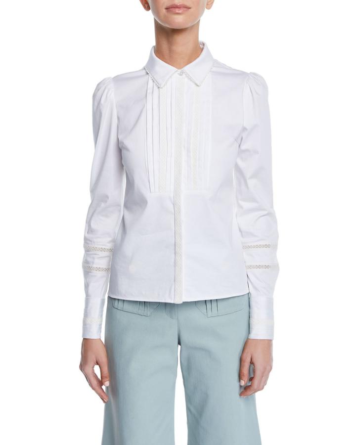 Haskel Pleated-panel Top