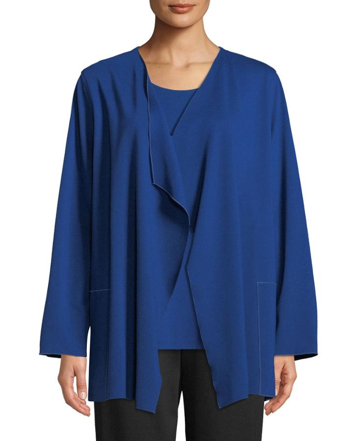 Ponte Luxe Saturday Jacket W/ Pockets,