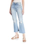 Heritage Sylvie Kick Boot-cut With Raw Hem