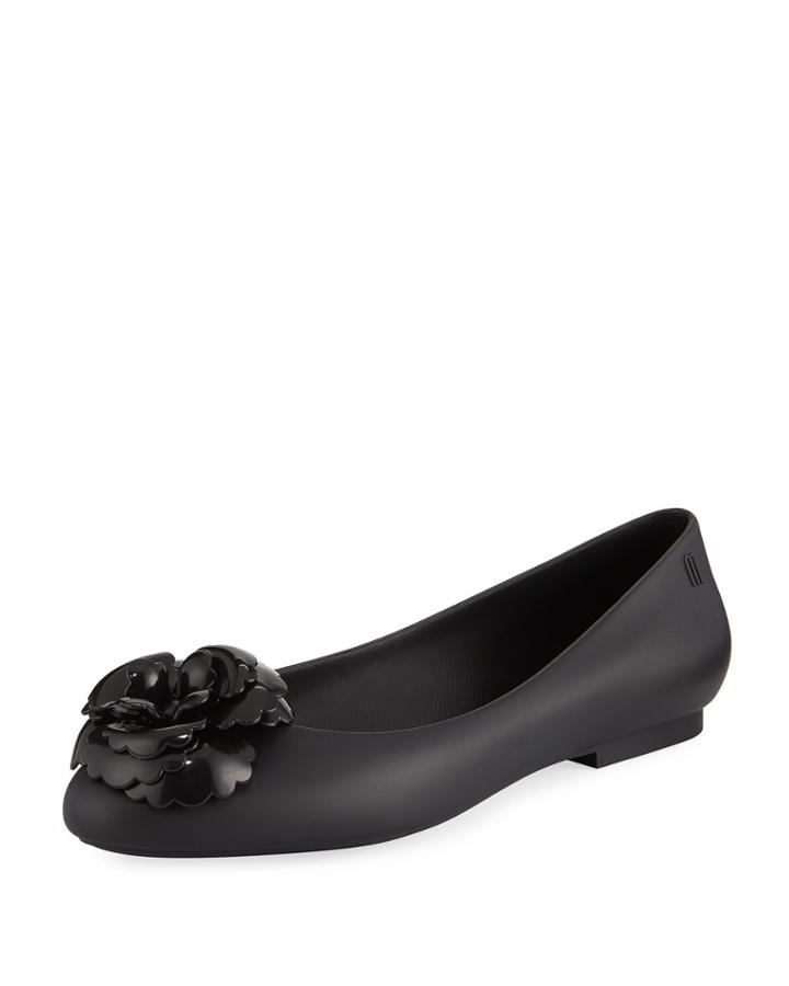 Doll Fem Flower-toe Flat