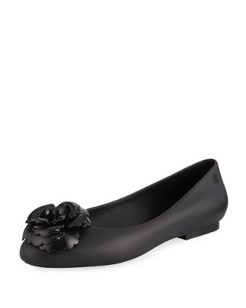 Doll Fem Flower-toe Flat