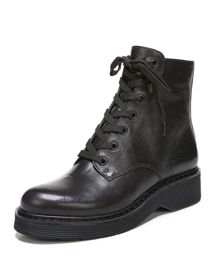 Monastir Lace-up Platform Boot
