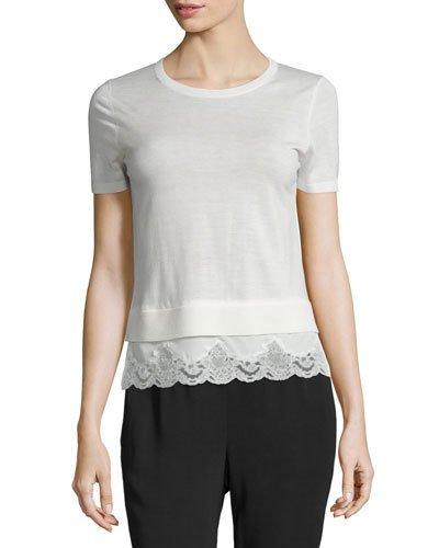 Lilany Refine Lace-trimmed