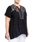 Mikones Embroidered Tunic,