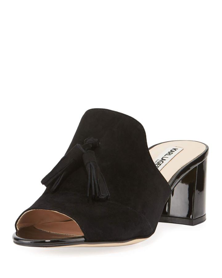Hettie Suede Tassel