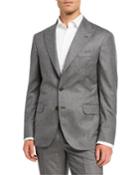 Men's Micro-stripe Flannel Two-piece