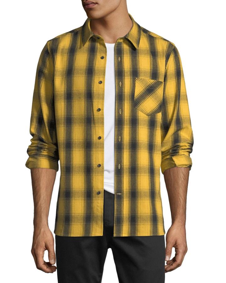 Men's Max Plaid Cotton