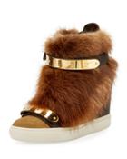 Fox Fur Grip Strap