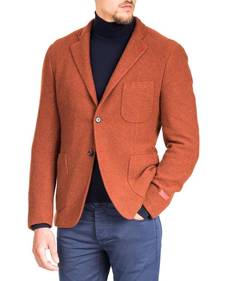 Men's Cashmere Knit Blazer