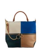 Emy Colorblock Suede/leather
