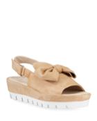 Bartali Suede Bow