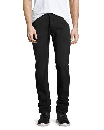 Mr. Whites Cuffed Jeans, Black