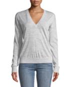Happy Merino Wool V-neck