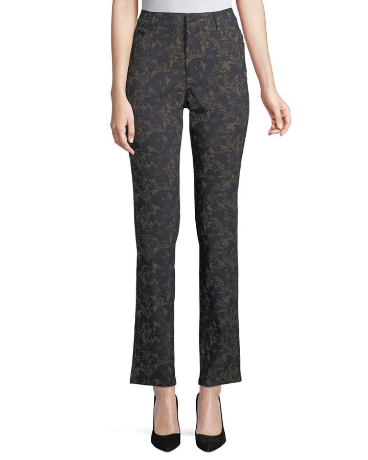Floral-print Curvy