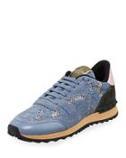 Mixed Lace-up Platform