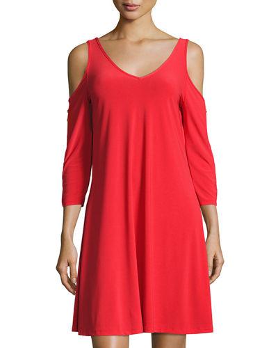 Cold-shoulder Knit