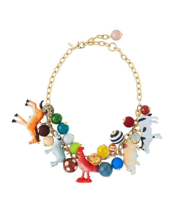 Short Farm Animal Necklace