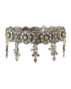 Cross-shaker Bracelet W/